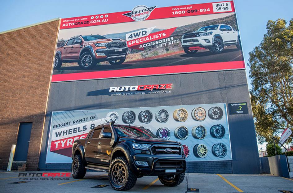 FORD RANGER GD08 TEXTURED BRONZE